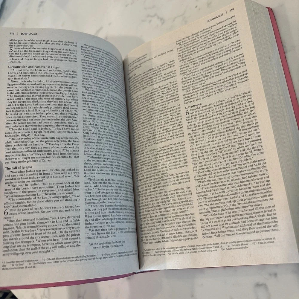Holy Bible New International Version Zondervan Pink Faux Leather Cover 2011
